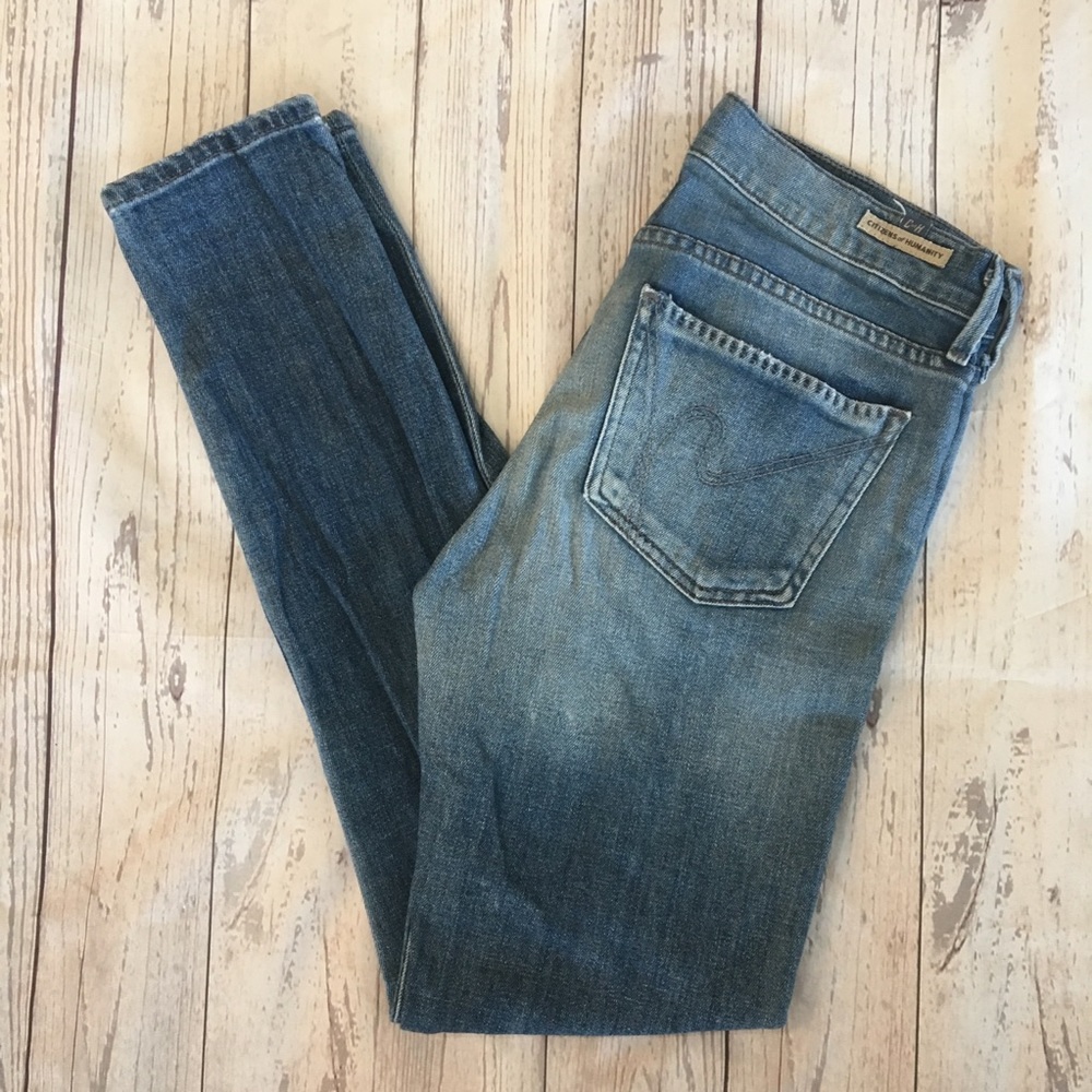 CITIZENS OF HUMANITY Thompson Cropped Skinny Jeans